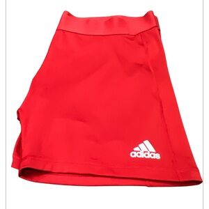 NWOT Adidas Women’s Red Athletic Shorts 2 XL 5”